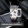 thumbnail image 7 of 40oz Dog Mom Tumbler - Leakproof Travel Coffee Mug with Handle - Cute Puppy Gift for Women Who Love Dogs - Double Wall Stainless, 7 of 7