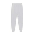thumbnail image 5 of WTOBBY Women's High Waisted Joggers with Pockets, Tapered Leg Drawstring Lightweight Sweatpants for Athletic and Casual Activities,White 2XL, 5 of 5