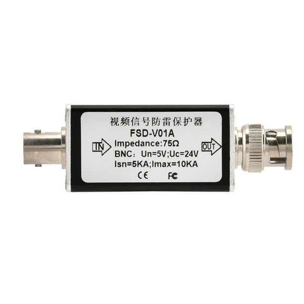 Protector contra sobretensiones para cámara, vídeo CCTV BNC, pararrayos contra sobretensiones, Portector de rayos en red, innovación moderna Jadeshay A