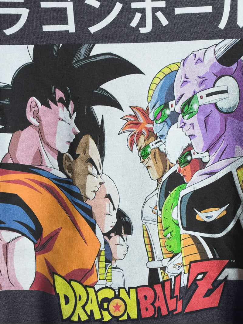 Dragon Ball Z Men's Anime Graphic Tee, Crewneck, Sizes S-3XL - Main Image