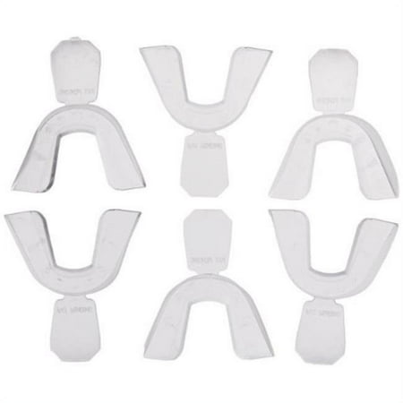 Watts Power White Super Thin Thermo Teeth Whitening Trays, Pack of 6