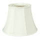 Photo 1 of  2Piece Royal Designs Modified Bell Lamp Shade - White - 10 x 16 x 12.5