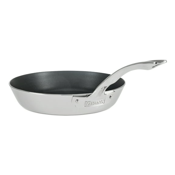 Open Box viking 3-ply stainless steel contemporary non-stick fry pan, 10 inch
