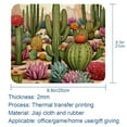 thumbnail image 5 of Cactus Gaming Mouse Pad, Desk Mat, 8.3x9.8 Inch, Non-Slip Rubber Bottom, Printed, Suitable for Office and Gaming, 5 of 6
