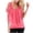 *393-Pink, variant on Xuyuer Women's Cold Shoulder Tops Summer Fashion Batwing Short Sleeve V Neck Casual Loose Solid Color Blouse Shirts Cut Out Cold Shoulder Tops Deep V Neck T Shirts Casual Tees