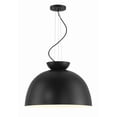 thumbnail image 4 of 59192-FB Craftmade Lighting Ventura Dome - 1 Light Pendant In Contemporary Style-13.25 Inches Tall and 20 Inches Wide-Flat Black Finish, 4 of 4