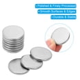 thumbnail image 4 of 24mm Steel Disc, 30Pcs Metal Stamping Blanks Tags Circle Round Metal Plate Strike 2.7mm for Laser Engraving Stamping, 4 of 7