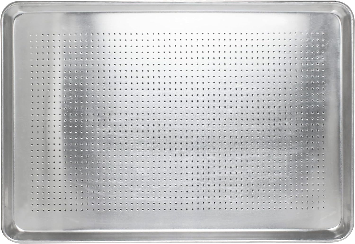 TrueCraftware- Set of 2 Half Size 18" x 13" Perforated Aluminum Sheet Pan- Oven Safe Baking Pan Baking Tray Cookie Sheet Baking Sheet Perfect for Baking Roasting and More
