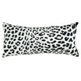 thumbnail image 2 of Everything Comfy Leopard Print Decorative Pillow, 16x6 Inch, Snow,, 2 of 4