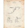 thumbnail image 2 of Borders, Cole 25x32 Gold Ornate Wood Framed with Double Matting Museum Art Print Titled - PP672-Vintage Parchment Bottle Opener Patent Poster, 2 of 4