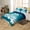 Turquoise, variant on Erosebridal American Football City Bedding Sets Twin Size, Eat Sleep Comforter Cover Twin, Soccer Lover Reversible Bedding Twin Size, Ultra Soft Room Decorative, 2pcs（No Comforter）