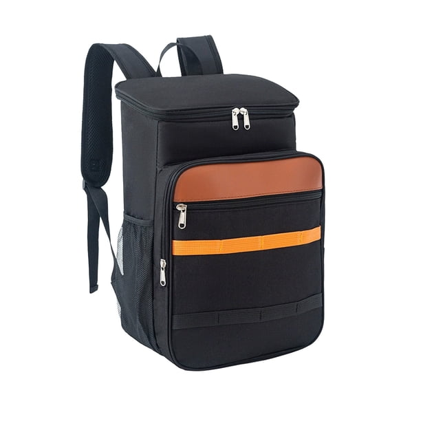 Pisexur Batería de cocina Bolsa térmica de doble hombro para hombre y mujer, Oxford de gran capacidad, impermeable, reutilizable, para el trabajo, viajes y actividade para la cocina del hogar
