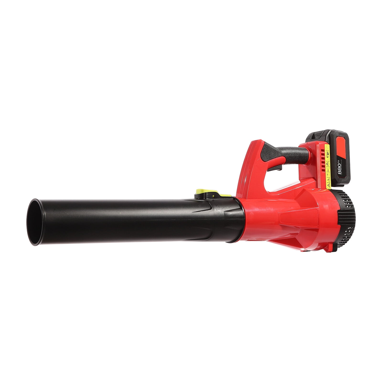 ToppiJoy 110V Portable Leaf Blower, Electric Cordless Handheld Blower with 2*1800 mAh Batteries and Charger, Battery Powered Lightweight Blower for Lawn Care, Yard, Patio, Driveway, Garage