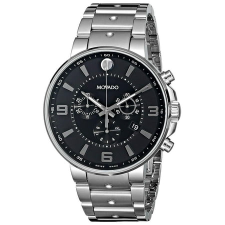 Movado SE Pilot Chronograph Black Dial Men's Watch (The Best Pilot Watches)
