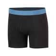 thumbnail image 2 of Hanes Originals Ultimate SuperSoft Boys' Boxer Brief Underwear, Assorted, 5-Pack S, 2 of 2