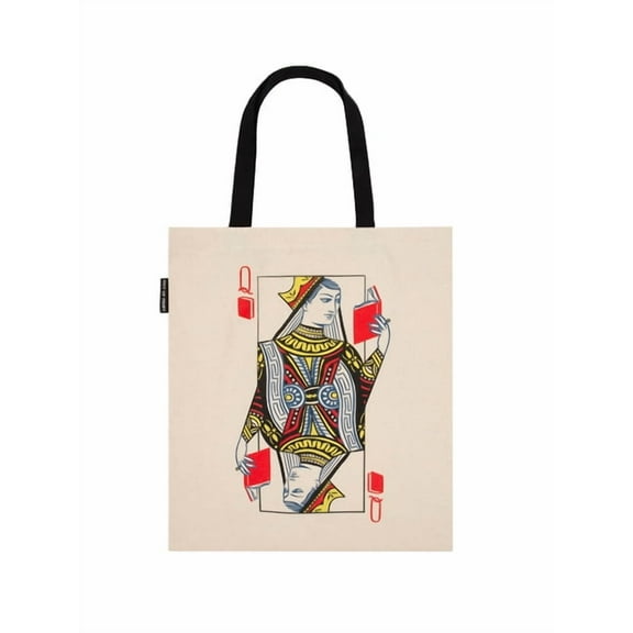 Queen of Books Tote Bag, (Hardcover)
