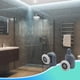 thumbnail image 5 of Bearachild Ruedas para puerta de ducha, gabinete de sala de estar, polea, puertas de baño, rueda ajustable, corredor de rodillos, accesorios para muebles Accesorios de baño Superior 23mm Bearachild  HA084068-09, 5 of 6