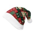 thumbnail image 4 of LIZUOJUN Under $4 Plush Santa Hat For Adults Festive Decoration Snug Fit Holiday Outfit Party Season Gift For Women Soft Knit Cozy Warmth Breathable Knit Lightweight Design, S, 4 of 4