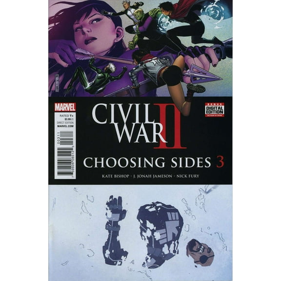 Civil War II: Choosing Sides #3 VF ; Marvel Comic Book