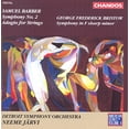 thumbnail image 2 of Barber / Bristow / Jarvi / Detriot Symphony - Symphony 2, Op 19 / Symphony in F-Sharp minor - Music & Performance - CD, 2 of 2