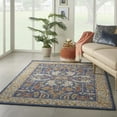 thumbnail image 2 of Nourison Majestic MST02 Blue/Beige/Red Indoor Area Rug - 5'6 x 8', 2 of 9