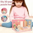 thumbnail image 3 of Maison 3d Bricolage Casse-Tête Jouets de Simulation Casse-Tête Maison de Poupée Casse-Tête Papier Assemblage Fait Main Maison Miniature Faite à la Main Enfants, 3 of 8
