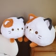 thumbnail image 3 of Mignonne Bande Dessinée Ronde Chat Peluche Jouet Anime Kitty Peluche Animal Poupée Jeter Coussin Coussin Filles Anniversaire Cadeaux Enfants Décor à la Maison, 3 of 5