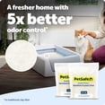 thumbnail image 3 of PetSafe ScoopFree Premium Crystal Cat Litter Bags, Fragrance-Free, Silica Crystals, 4.3 lb ea 2-Pack, 3 of 11