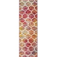 thumbnail image 3 of Unique Loom Trellis Frieze Collection Area Rug - Rounded (2' x 6' Runner Multi/Black), 3 of 7