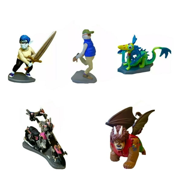 Laurel Wilden Blazey Manticore Spirits 5pc Cake Topper Set Pvc Figure Onward 4” New