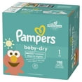 Pampers Baby Dry Diapers Size 1, 198 Count (Select for More Options