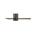 thumbnail image 2 of Axis Indoor and Outdoor 3-Blade Smart Flush Mount Ceiling Fan 44in Bronze with 3000K LED Light Kit and Remote Control, 2 of 4