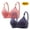 Pink, variant on 2PC Mini-mizer Bras for Women's Push-Up Embroidered Glossy Comfortable Breathable Bra Underwear No Rims