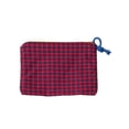 thumbnail image 2 of Rewenti Women'S Coin Purse Classic Small Checkered Portable and Convenient for Use Color Blocking Stationery Pouch Large Capacity Multi Func, 2 of 6