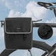 thumbnail image 5 of Alforja para bicicleta, bolsa para portaequipajes trasero de bicicleta, almacenamiento para exteriores, soporte para teléfono, sillín de bicicleta Negro, 5 of 8