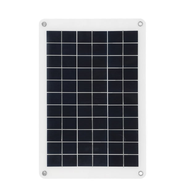 Kit De Panel Solar, Controlador De Carga Solar Policristalino De 15 W 10 A, Ligero, De Alta Eficiencia Para Coche