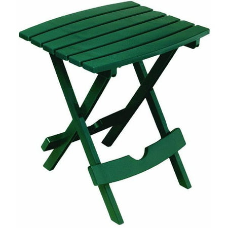 Adams Manufacturing Quik-Fold Side Table, Green