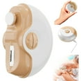 thumbnail image 1 of Cortauñas automático 2 en 1, kit de lima de uñas inalámbrico recargable por USB, 2 velocidades, manicura y pedicura, 1 of 7