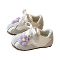 thumbnail image 6 of JUMEYU Toddler Summer Shoes Kids Shoes Toddlers Canvas Sneakers Slip-On Light Weight Comfortable Causal Running Shoes Skin-Friendly for Boys Girls Size 10 (White,Toddler 10), 6 of 9