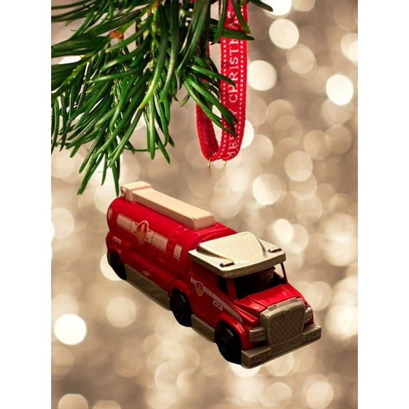 Ornament 5"  Marshall Red Big Truck Pups Metal Die-Cast Vehicle Figure