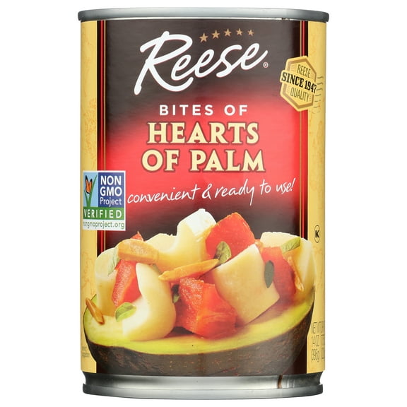 Pack of 12, Reese Bites of Hearts of Palm, 14 oz