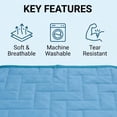 thumbnail image 7 of 2026 Mat Breathable Cool Pad For Extra Large Cool Blanket For Machine Washable Bed Mats For Indoor Outdoor Couches Crates Seats Pet Ice Mats Blue New, 7 of 7