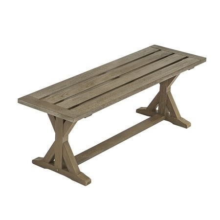 Better Homes and Gardens BH&G Camrose Wood Bench - Walmart.com
