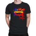 thumbnail image 2 of Retro Colorful Cassette Burst Men's T-shirt, 2 of 3