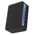 thumbnail image 4 of Estación de carga de teléfono Bloque de cargador USB 40W 6 puertos QC 3.0 Centro de carga con pantalla LCD para tableta de teléfono 100-240V, 4 of 8