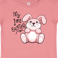 thumbnail image 4 of Inktastic My 1st Easter Cuddly Pink Bunny Boys or Girls Baby T-Shirt, 4 of 5