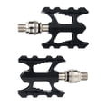 thumbnail image 3 of 2 uds pedales de bicicleta plegables de aleación de aluminio bicicleta de carretera BMX de ciclo de ciclismo Negro Zulema Pedal de bicicleta ligero, 3 of 8