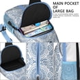 thumbnail image 3 of Nordic Geometric Sling Bag, Minimalist Sketch Style Crossbody Daypack for Daily Commute and Short Trips, 3 of 4