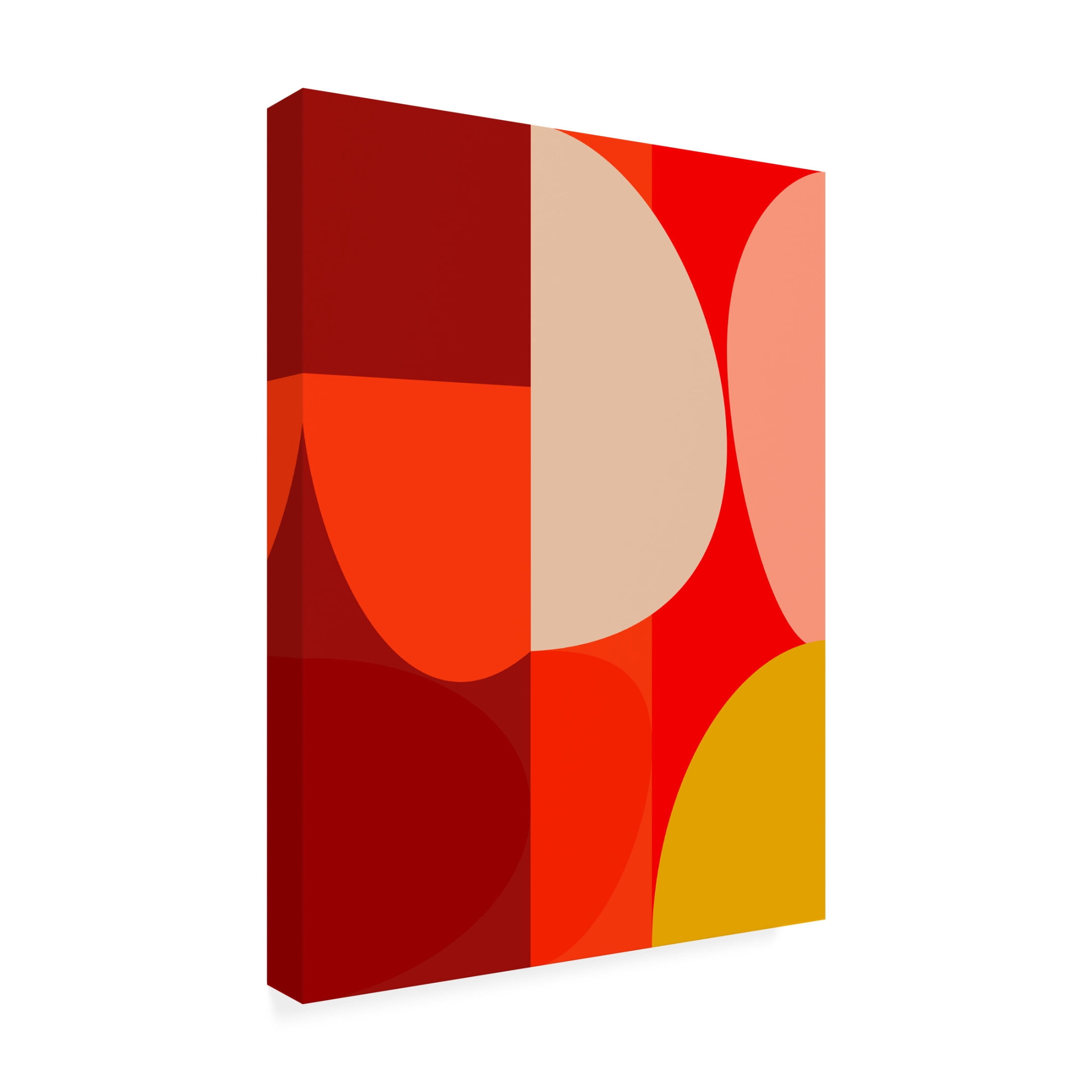Trademark Fine Art Ana Rut Bre Mid Century Pastel 10 Canvas Wall Art