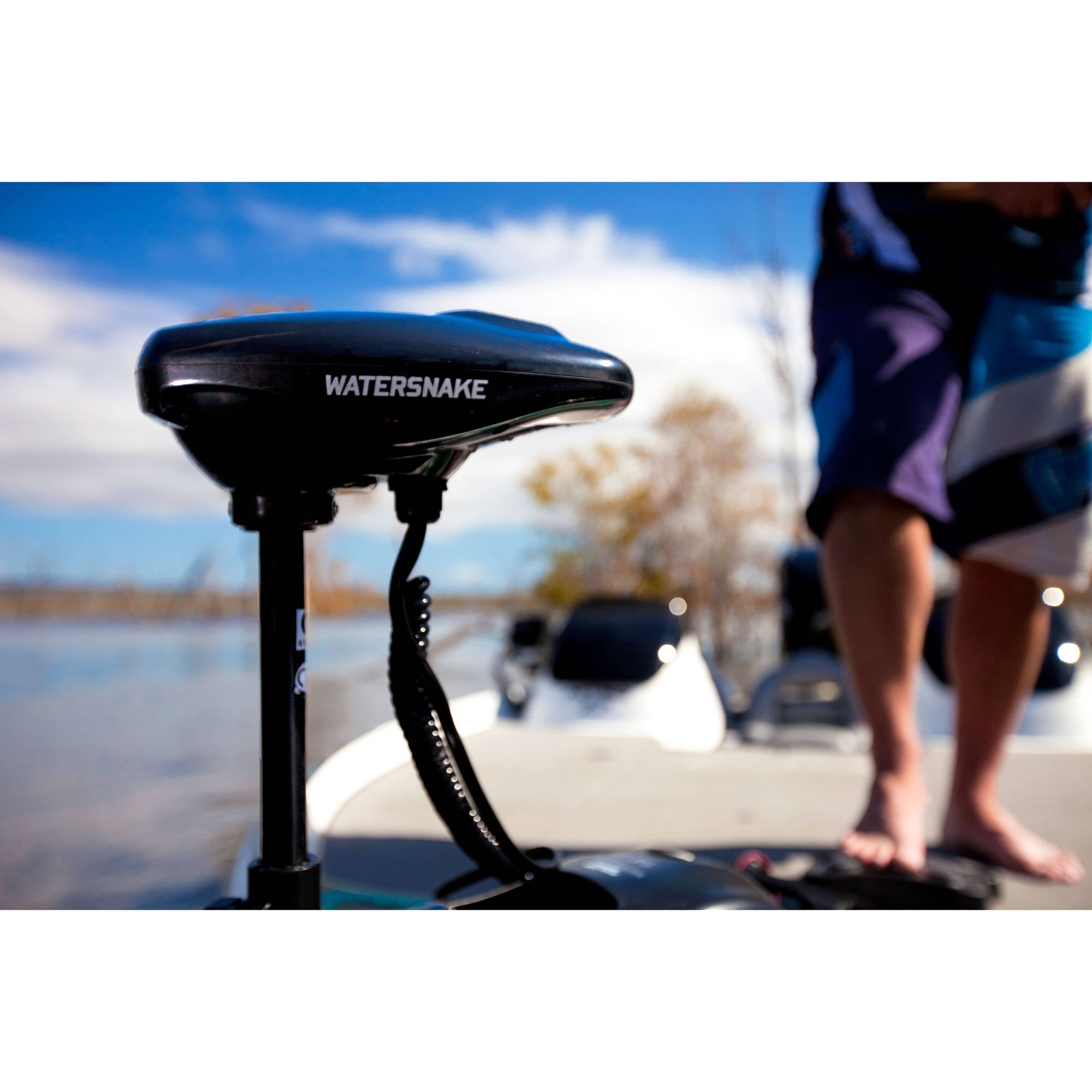 Watersnake Shadow FW 54 lb/48" Bow Mount Trolling Motor